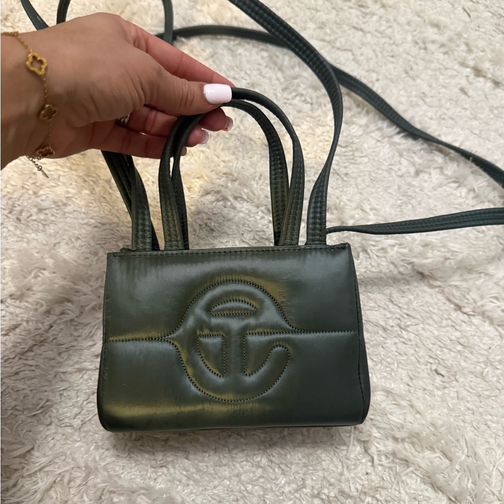 Telfar Dark Green Mini Bag